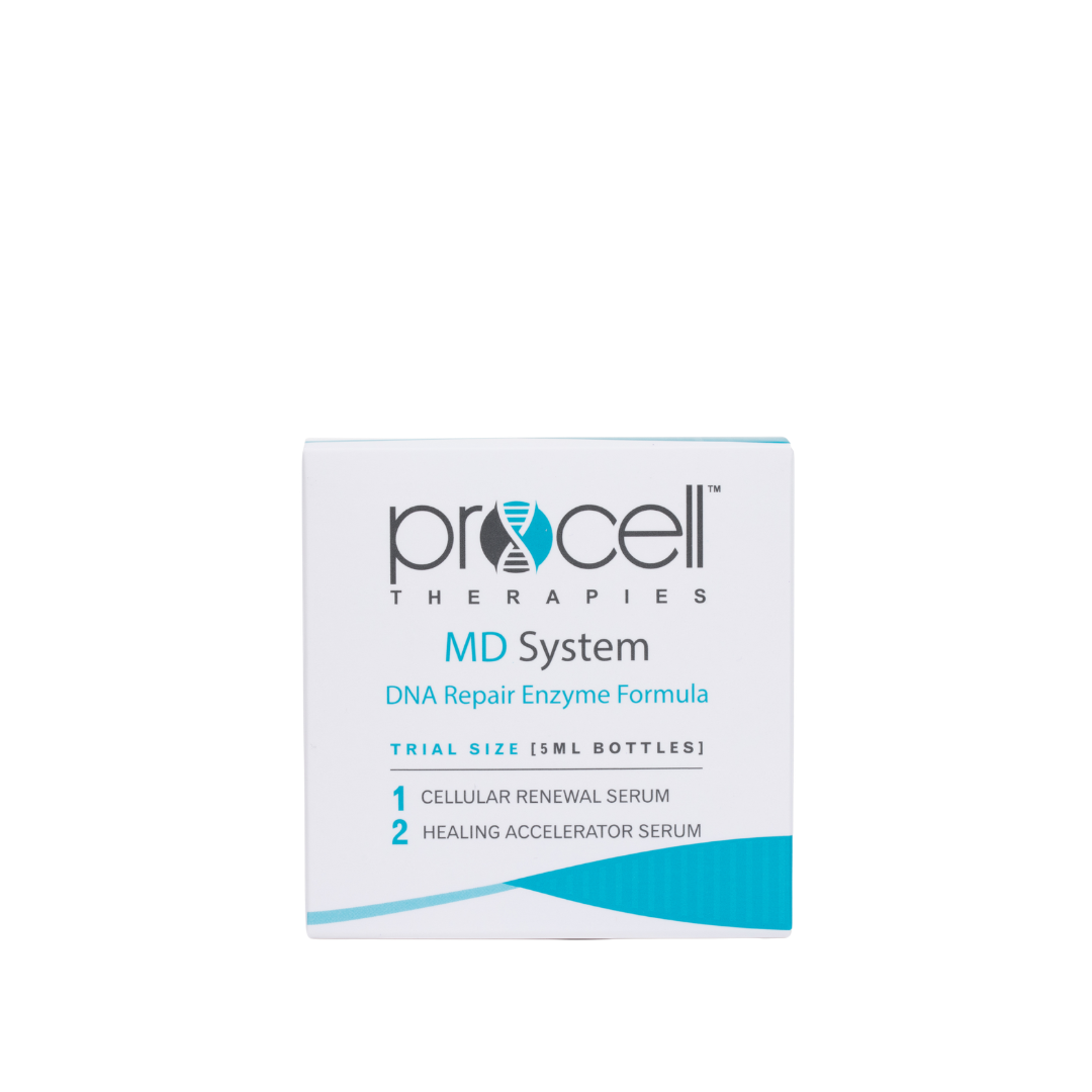 MD Cellular Renewal Serum 5ml - Step 1 TRIAL SIZE and MD Healing Accelerator Serum 5ml - Step 2 TRIAL SIZE