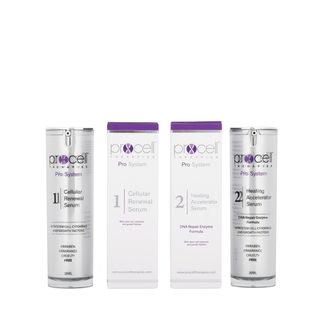 PRO Cellular Renewal Serum 30ml - Step 1 + PRO Healing Accelerator Serum 30ml - Step 2
